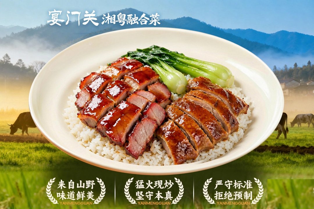 烧味双拼饭