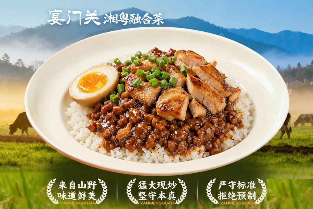 肉燥鸡扒饭