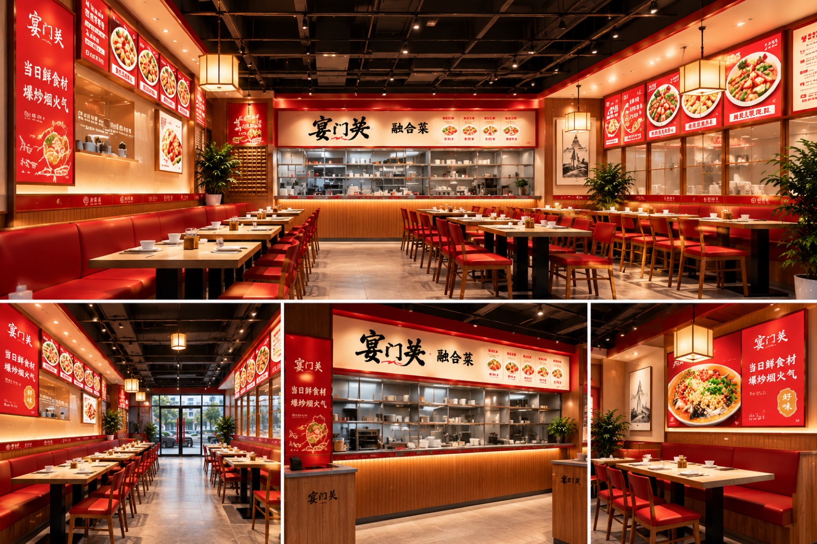 宴门关店内空间